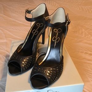 Jessica Simpson Rickee Black Heels